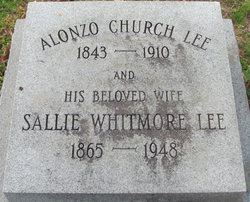 Mrs Sallie C <I>Whitmore</I> Lee 