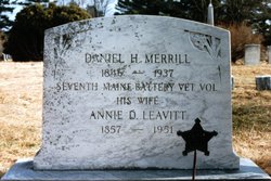 Annie D <I>Leavitt</I> Merrill 