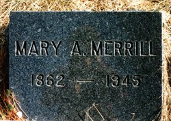 Mary A <I>Robichaud</I> Merrill 