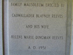 Helen Marie <I>Dingman</I> Reeves 