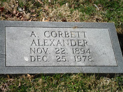 Albertus Corbett Alexander 