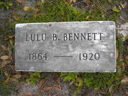 Beulah J “Lulu” <I>Bullard</I> Bennett 