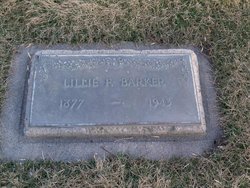 Lillian F “Lillie” <I>Clark</I> Barker 
