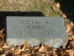 Lillie B. <I>Fickel</I> Baird 