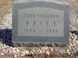 Sarah Edna <I>Vaughan</I> Britt 