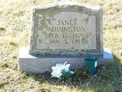 Opha Janet <I>Meade</I> Addington 