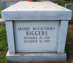 Mamie <I>McEachern</I> Biggers 