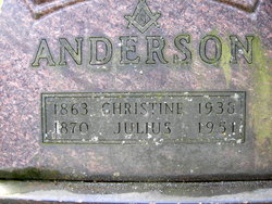 Christine <I>Johnson</I> Anderson 