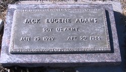 Sgt Jack Eugene Adams 