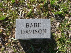 Wilmaeth “Babe” Davison 