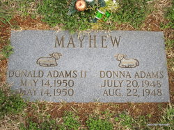 Donald Adams Mayhew II