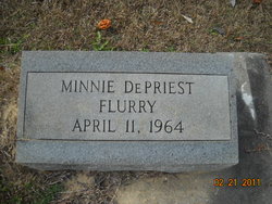 Minnie <I>DePriest</I> Flurry 