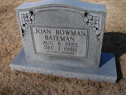 Joan <I>Bowman</I> Bateman 