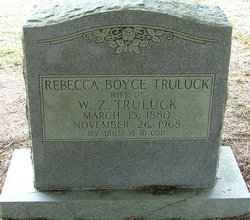 Rebecca <I>Boyce</I> Truluck 