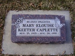 Mary Elouise <I>Keeter</I> Caplette 