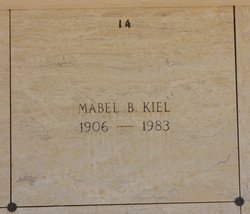 Mabel B. <I>Bosworth</I> Kiel 