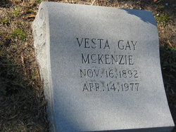Vesta Gay McKenzie 
