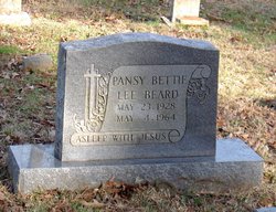 Pansy Bettie Lee Beard 