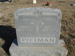 Annie Laura <I>Conaway</I> Pittman 