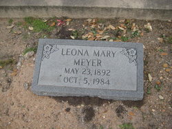 Leona Mary <I>Ehlinger</I> Meyer 