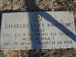 Charles Levy Barnum 