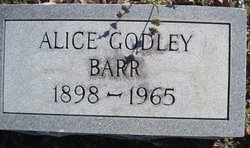 Alice <I>Godley</I> Barr 