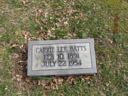 Carrie Lee <I>Pool</I> Batts 