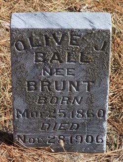 Olive J. <I>Brunt</I> Ball 