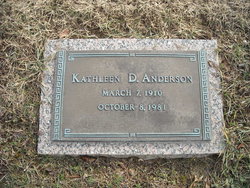 Kathleen D Anderson 