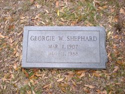 Georgie W. <I>Welch</I> Shephard 
