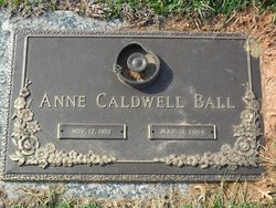 Anne <I>Caldwell</I> Ball 