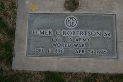 Pvt Elmer C. Robertson Sr.