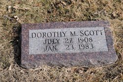 Dorothy Mildred <I>Sanders</I> Scott 