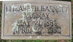 Mary Elizabeth “Bessie” <I>Barnett</I> Murray 