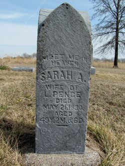 Sarah A. “Sadie” <I>Matlick</I> Pence 