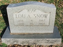 Lou A <I>Wallace</I> Snow 