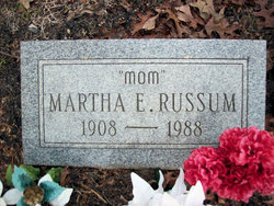 Martha Elizabeth <I>Blackiston</I> Russum 