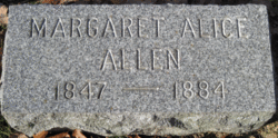 Margaret Alice <I>Thompson</I> Allen 