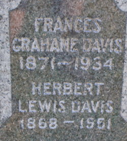 Frances A. <I>Grahame</I> Davis 