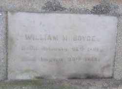 Capt William Matthews Boyce 