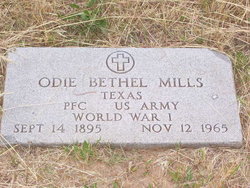 Odie Bethel Mills 