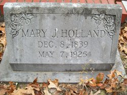 Mary Jane <I>Henderson</I> Holland 