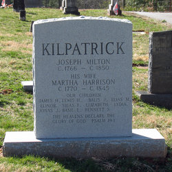 Martha <I>Harrison</I> Kilpatrick 