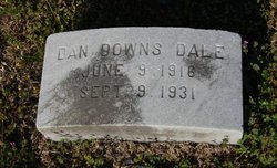 Dan Downs “Bud” Dale 