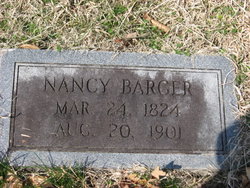 Nancy “Nannie” Barger 