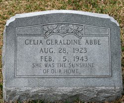 Celia Geraldine Abbe 