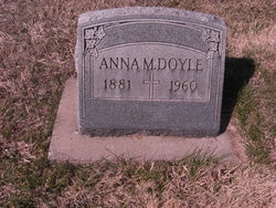 Anna Mary <I>Williams</I> Doyle 