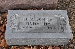 Ella <I>Schick</I> Lindstrom 