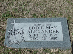 Eddie Mae Alexander 