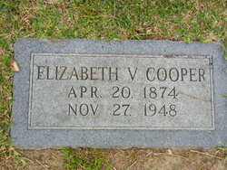 Elizabeth Virginia <I>Frazier</I> Cooper 